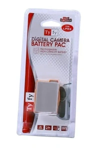 Tyfy LPE8 (Canon) Battery (1020mah) Lithium-ion Rechargeable Battery for DSLR Camera, Compatibility - Power EOS 55D, 600D, D650, 700D, EOS KISSX4, EOS Rebel T2i, T3i, T4i & T5i