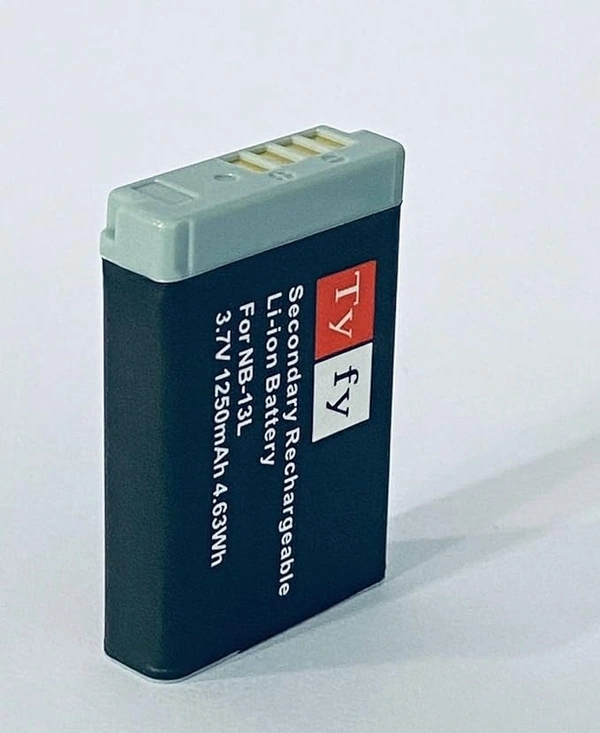 TYFY NB-13L Digital Camera Battery Compatible with Canon Power Shot G5X,G5X Mark II,G6,G7,G7X,G7X Mark II,G7X Mark III,G9,G9X,G9X Mark II,Power Shot N100, SX620 HS,SX720HS,SX730 HS,SX740 HS