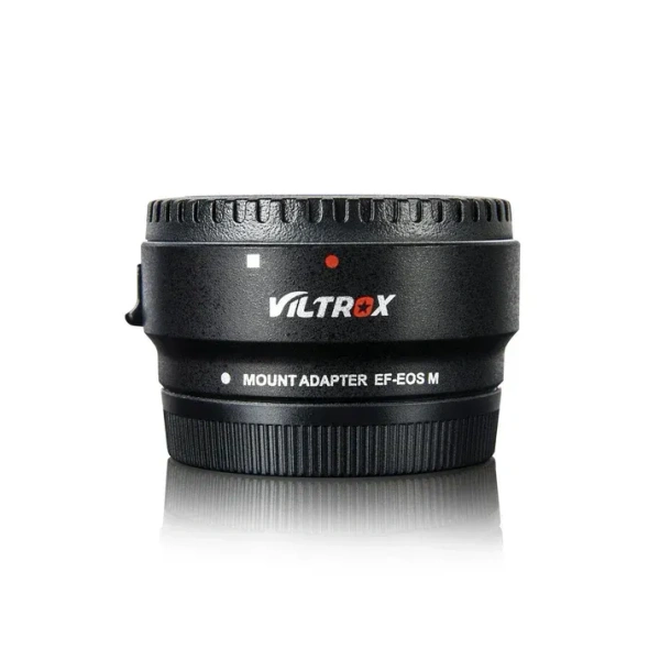 Viltrox EF-EOS M Electronic AF Auto Focus Lens Mount Adapter for Canon EF/EF-S Lens to Canon EOS-M (EF-M Mount) Mirrorless Camera M1 M2 M3 M5 M6 M10 M50 M100