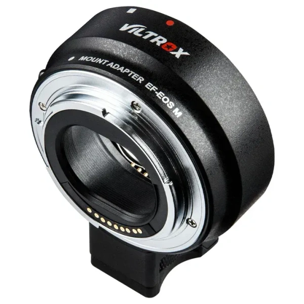 Viltrox EF-EOS M Electronic AF Auto Focus Lens Mount Adapter for Canon EF/EF-S Lens to Canon EOS-M (EF-M Mount) Mirrorless Camera M1 M2 M3 M5 M6 M10 M50 M100