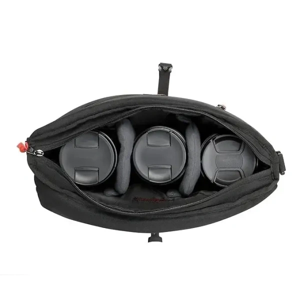 Zoom Mobius DSLR/SLR Lens Sling Bag Cum Waist Pouch|100% Waterproof Lens Bag with Adjustable Shoulder Strap|Suitable for 70-200/85mm/50mm or DSLR Camera with Kit Lens & 70-200 Len