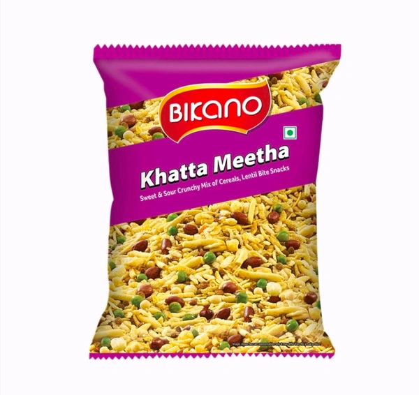 Bikano Khatta Meetha Mixture Namkeen 190g