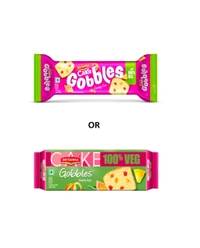 Britannia Gobbles  Fruit Fun Slice Cake (Vag)