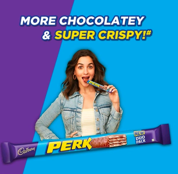 Cadbury Perk Wafer Chocolate Bar Pack Of 2