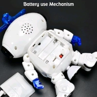 
 
4462 ﻿Dancing Robot with 3D Lights and Music. Description :- CLASSIC FOOT BALANCING ROBOT: This robot toys has dual-wheel foot balancing, which can easily navigate his surroundings. Toddler toys robot 360-degree spinning develops excellent motor skills and hand to eye coordination of your champ HIGH QUALITY MATERIALS: This toy robots  - White, - 604 Length (Cm) :- 15 Breadth