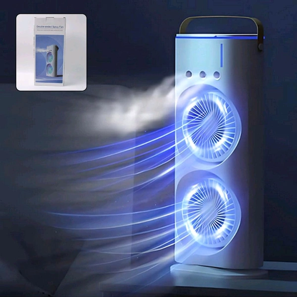 
 
Portable Tower Mist Spray Cooling Fan, Stay Cool & Comfortable All-Day Efficiency with this 3-Speed Smart Air Cooling Fan (1 Pc) Description:- 〖𝐏𝐨𝐰𝐞𝐫𝐟𝐮𝐥 𝐓𝐨𝐰𝐞𝐫 𝐀𝐢𝐫 𝐂𝐨𝐨𝐥𝐞𝐫〗 Stay cool with this high-speed cooling portable air conditioner featuring dual wind heads for enhanced airflow. The mini evaporative cooler rapidly cools air by  - White, 1016 Length (Cm)  37 Breadth
