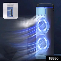 
 
Portable Tower Mist Spray Cooling Fan, Stay Cool & Comfortable All-Day Efficiency with this 3-Speed Smart Air Cooling Fan (1 Pc) Description:- 〖𝐏𝐨𝐰𝐞𝐫𝐟𝐮𝐥 𝐓𝐨𝐰𝐞𝐫 𝐀𝐢𝐫 𝐂𝐨𝐨𝐥𝐞𝐫〗 Stay cool with this high-speed cooling portable air conditioner featuring dual wind heads for enhanced airflow. The mini evaporative cooler rapidly cools air by  - White, 1016 Length (Cm)  37 Breadth