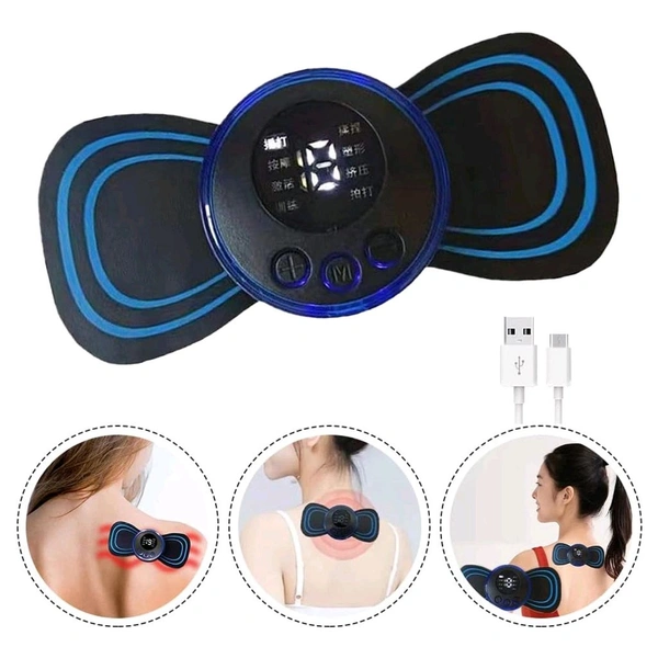 
 
6204 Portable USB Neck Massager Electric Neck Massager Enhancer Mini Cervical Massager EMS Lymphatic Drainage Massage with Cable (vibrator) Description:- Mini Massager - Eliminates sagging underarm fat, ideal for lymphatic drainage to promote blood circulation etc. Mini lymphatic massage cushion: the mini massage pillow is only‚16 cm long and only 8 cm  - Black, 19 Cm