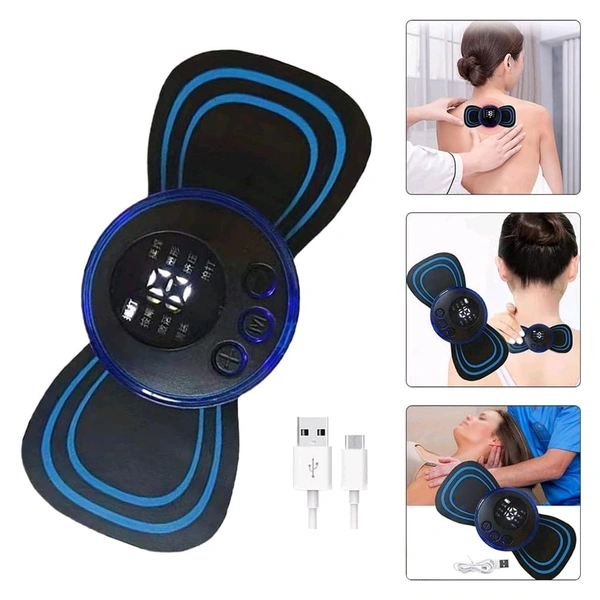 
 
6204 Portable USB Neck Massager Electric Neck Massager Enhancer Mini Cervical Massager EMS Lymphatic Drainage Massage with Cable (vibrator) Description:- Mini Massager - Eliminates sagging underarm fat, ideal for lymphatic drainage to promote blood circulation etc. Mini lymphatic massage cushion: the mini massage pillow is only‚16 cm long and only 8 cm  - Black, 19 Cm