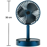 
 
4642 Telescopic Electric Desktop Fan, Height Adjustable, Foldable & Portable for Travel/Carry | Silent Table Top Personal Fan for Bedside, Office Table (Battery Not Include / Button Not included) Description :- Extremely Silent Personal Fan - This e foldable personal desk fan. Can meet your various needs. And it is an ultra-quiet  - Black, ) :- 7 Height (Cm) :- 9