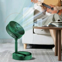 
 
4642 Telescopic Electric Desktop Fan, Height Adjustable, Foldable & Portable for Travel/Carry | Silent Table Top Personal Fan for Bedside, Office Table (Battery Not Include / Button Not included) Description :- Extremely Silent Personal Fan - This e foldable personal desk fan. Can meet your various needs. And it is an ultra-quiet  - Black, ) :- 7 Height (Cm) :- 9
