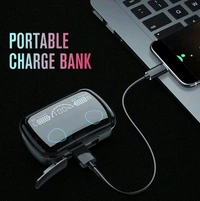 
 
Newest Wireless In-Ear Earbuds Bluetooth 5.0 Headphones Mini Stereo Earbuds Sport Headset Bass Sound Built-in Mic phone M10 TWS (Ear buds, AirPods, Headphones) New Upgraded 5.1 Chip: stable full-core upgrade, compared with the old version of Bluetooth 5.0, the transmission distance is greatly improved, the signal - Black, 110 Length (Cm) :- - 10 Height