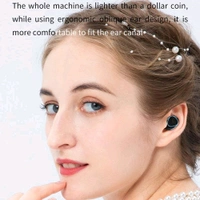 
 
Newest Wireless In-Ear Earbuds Bluetooth 5.0 Headphones Mini Stereo Earbuds Sport Headset Bass Sound Built-in Mic phone M10 TWS (Ear buds, AirPods, Headphones) New Upgraded 5.1 Chip: stable full-core upgrade, compared with the old version of Bluetooth 5.0, the transmission distance is greatly improved, the signal - Black, 110 Length (Cm) :- - 10 Height