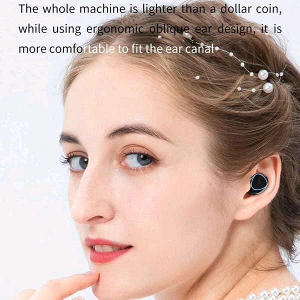 
 
Newest Wireless In-Ear Earbuds Bluetooth 5.0 Headphones Mini Stereo Earbuds Sport Headset Bass Sound Built-in Mic phone M10 TWS (Ear buds, AirPods, Headphones) New Upgraded 5.1 Chip: stable full-core upgrade, compared with the old version of Bluetooth 5.0, the transmission distance is greatly improved, the signal - Black, 110 Length (Cm) :- - 10 Height