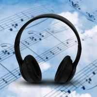 
 
Wireless Headphone Over The Head Bluetooth Headset Foldable Headband Hands-free with Calling Function (1 Pc) Description :- These headphones make listening to music convenient and hassle-free as they come with buttons to play/stop your music, skip through tracks and adjust the volume. Makes it easy to take on the vacation  - Black, - 272 Le 11 Height (Cm) :- 7