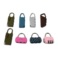 
 
3 Digit Metal Combination Number Lock 3-Digit Travel Combination Lock, the Small Safe Combination Padlock for Suitcases Luggage Briefcases Computer Bags Schoolbags Backpacks Locker Drawers Toolkit Cabinets, Color Locks (1 Pc / Mix Design & Color) Description :- Digit Combinations Padlocktravel smart combination lock, Lock - White, 19 Length (Cm)6 Breadth  Height