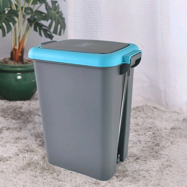 
 
Plastic Push N Pedal Dust Bin | Hands-Free Operation, Compact Design, Unbreakable Plastic | Ideal for Kitchen, Office & Bathroom Use 6.5 Litres (1 Pc / Mix Color) Description  - Nobel, 1834 Length (Cm)