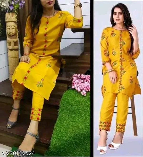  Priti  Kurti Set Hey, check out this product on Meesho!

Get upto 25% OFF on your first order. Also grab extra 25% on new products  - Gold, L