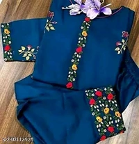Rimpa Kurti Set - Blue, Xll