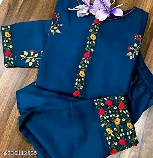 Rimpa Kurti Set - Blue, Xll