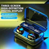 
 
Newest Wireless In-Ear Earbuds Bluetooth 5.0 Headphones Mini Stereo Earbuds Sport Headset Bass Sound Built-in Mic phone M10 TWS (Ear buds, AirPods, Headphones) New Upgraded 5.1 Chip: stable full-core upgrade, compared with the old version of Bluetooth 5.0, the transmission distance is greatly improved, the signal stability and  - 10 Height (Cm) :- 5, Black