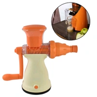 
 
Manual Carrot and Fruit Juicer – Heavy-Duty, Unbreakable Body with Vacuum Base, No-Filter Design, and Easy Lock System – Perfect for Juicing Vegetables & Fruits (1 Pc With Glass) Description :- Extract fresh and nutritious juice from fruits and vegetables with this newly designed manual juicer. Built with a strong and unbreakable body - 14 Hight Cm, Web Orange