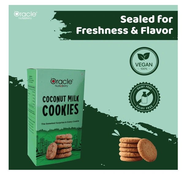 COCONUT MILK COOKIES - 200 g