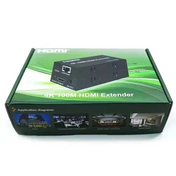 Heavy Quality 100Meter HDMI Extender (Green Box)