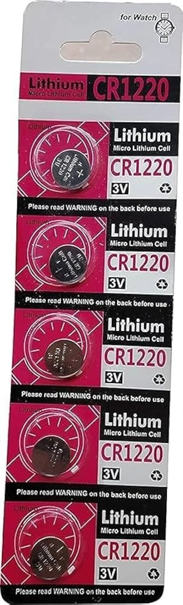 1220 battery coin cell