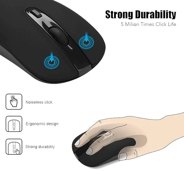 SLIM wireless mouse (black) 