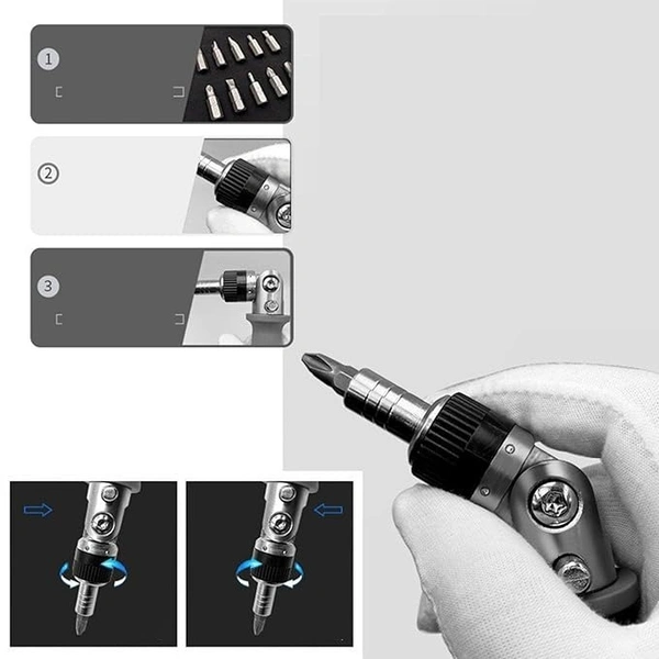 Screw driver 10 in 1 (card pack) 