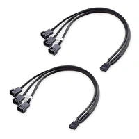 4 PIN female to male splitter (3 port) 