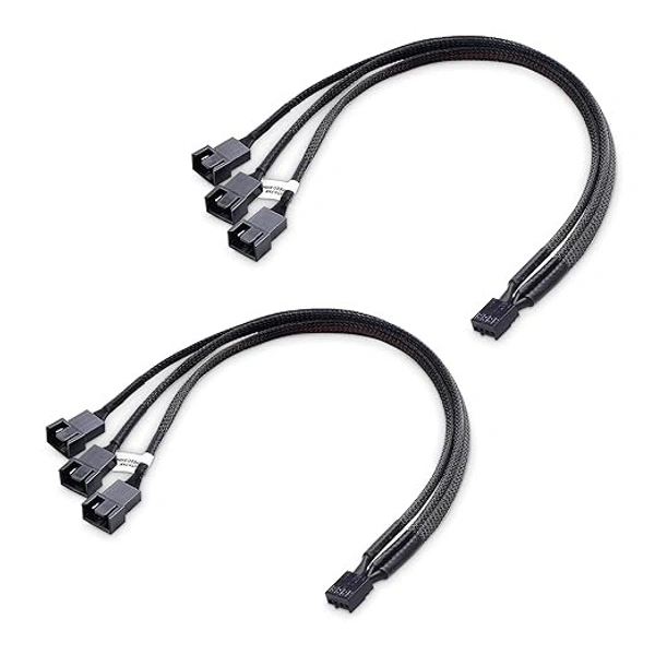 4 PIN female to male splitter (3 port) 