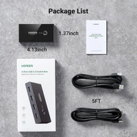 Usb hub 4 port / 4 switch (3.0) green 