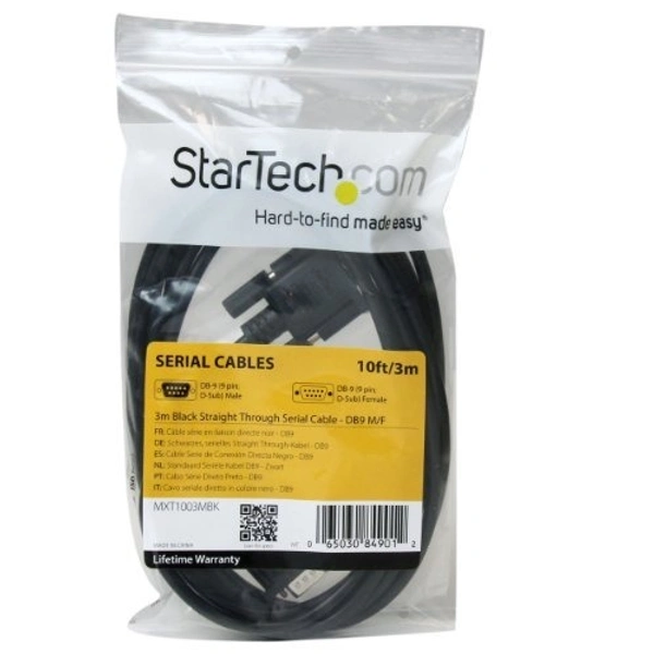Serial Male Female Cable 3mtr