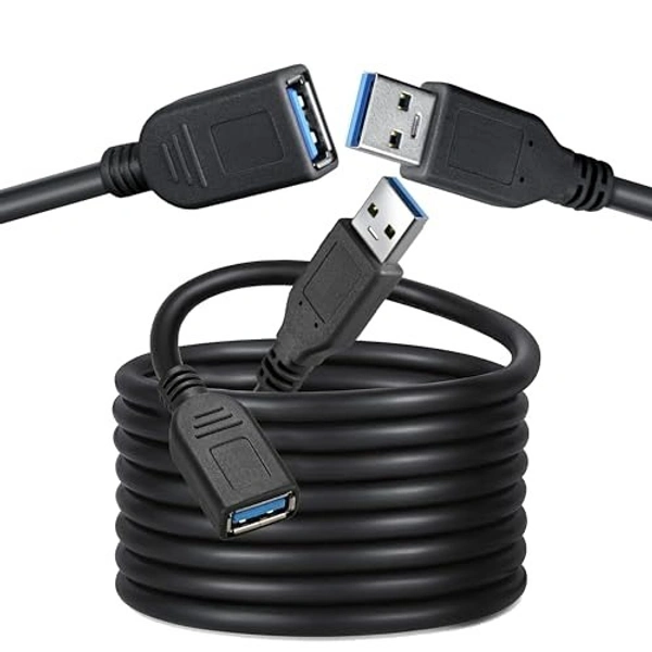Usb extension white 5m  