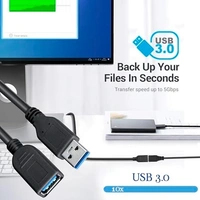 Usb extension white 5m  
