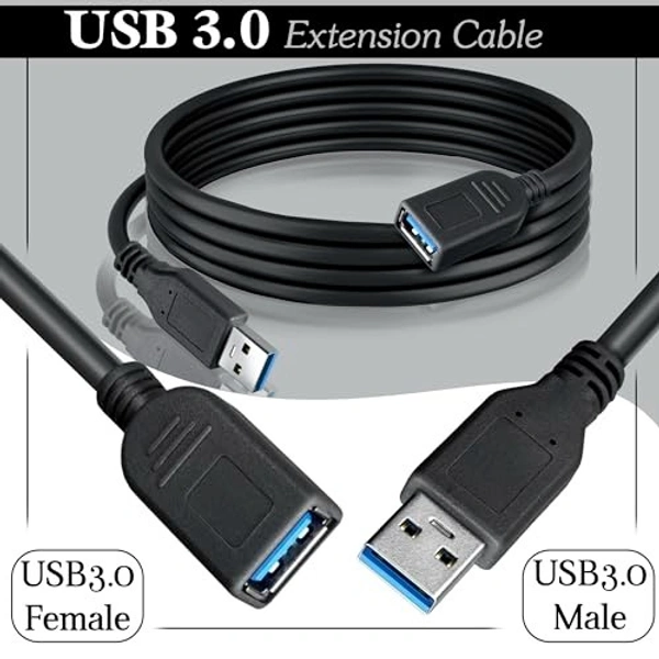 Usb extension white 1.5m 