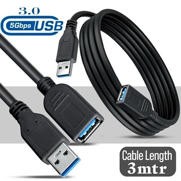 Usb extension white 5m  