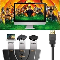 HDMI Switch 3Port Pigtail Box Pack