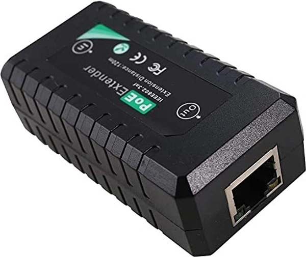 POE Repeater (Extender) 100m black (theli)