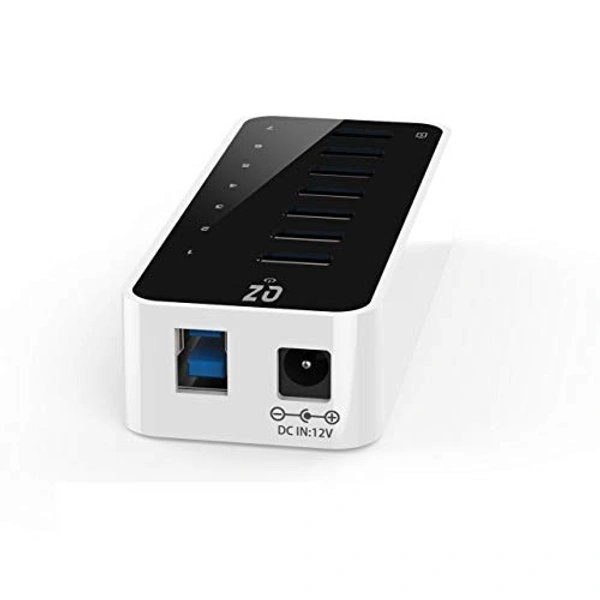 Usb hub 7 port (1 mtr) square 