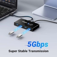 Usb hub 3.0 + 2.0 (box pack)