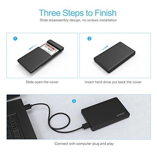 3.0 Black HDD Enclosure