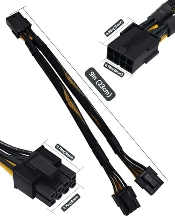 8 PIN female to 8 PIN male cable
