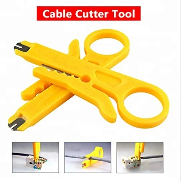 Small Wire Stripper Yellow Cutter