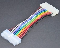 24 PIN male + 24 PIN female to 24 PIN Y female cable