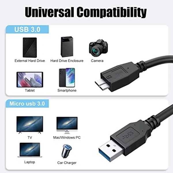 Harddisk cable 3.0 (1 mtr) 