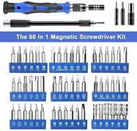 Screw driver 60 in 1 (blue color) 