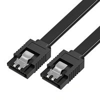 Sata data cable black with lock 